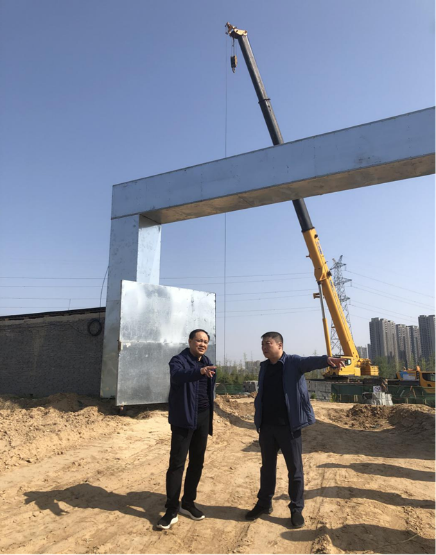 爱游戏官方网页版-爱游戏(中国)
党委委员、副总经理张岩到侯寨新镇区安置区调研项目建设工作